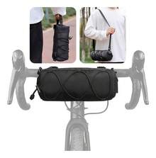 Bolsa De Bicicleta Portátil Impermeable Con Correa Negro - Negro - Ver 6