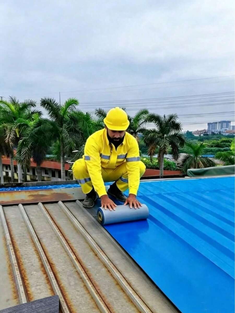 1/2 捲防水修補膠帶，防水、隔熱、防鏽、超強自黏性、耐高溫、耐用，適用於居家與工廠金屬表面、屋頂與鐵板翻新、裂縫漏水密封，家用修補用品