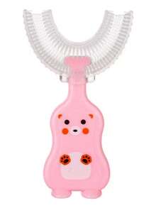 U-Shaped Silicone Toothbrush Designed To Clean Teeth And Massage Gums With 360-Degree Coverage. - Multicolor - View 4