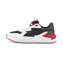 Puma Spring/Summer Unisex Fashion Colorblock Low-Top Retro Casual Sneakers 38463804 - Black - White - Bright Red - Black Gray - View 3