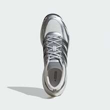Adidas Couples Matching Spring/Summer Mesh Lightweight Sports Shoes, Unisex Thick Sole Running Casual Sneakers JS3714 - Silver-white-black - View 2