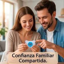 Termómetro Digital Para Bebes en forma de Chupón Inteligente para Niños y Niñas en grados Celcius, chupete para tomar la temperatura corporal fácil de usar, fiebre, calentura - Blanco - Ver 4