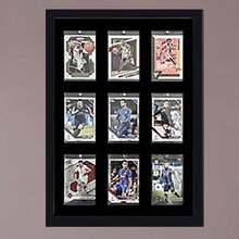 4/9 Slot Trading Card Wall Mountable Display Frame Fit PSA/ACE/CGC Slabs - Black - View 7