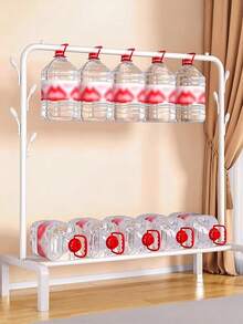 Free Standing Clothes Rack, Heavy Duty Garment Rack With Side Hooks & Lower Storage Shelf, Sturdy And Durable, Freestanding Coat Rack,Multi-Functional Bedroom Clothing Hanging Organizer For Laundry Room, Entryway - View 6