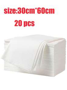 30/20/10/5pcs Disposable Bath Towels For Hotel & Travel - Individually Wrapped Compressed Towels, Thickened Rectangular Portable Towels, Suitable For Gym, Spa, Emergency Kit - Compact & Hygienic - White - View 13