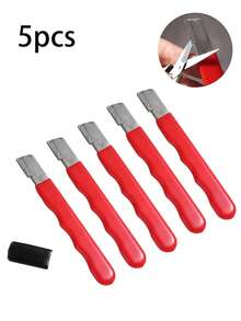 Professional Kitchen Knife Sharpener, Containing Tungsten, Diamond And Ceramic Sharpening Stones, Suitable For All Knife Types Including Knives, Scissors And Garden Shears - Multicolor - View 2