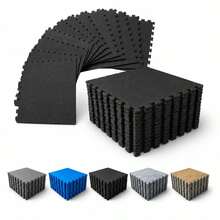 JOWY Fitness Floor Mat - Black - View 1
