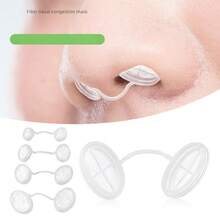 Disposable Invisible Filter Nasal Plug, Nasal Expander, Anti-Dust, Dust And Smog Industrial Nasal Filter - Transparent - Mixed Pack Of Four Sizes/set - View 1