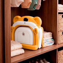 TINA DE BAÑO MODERNA PLEGABLE CON SENSOR DE TEMPERATURA NONI IS-02B - Amarillo - Ver 4
