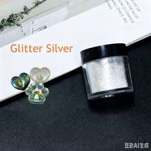 不沉澱高級亮粉 5g/件 環氧樹脂顏料 多用途雲母粉 適用於繪畫藝術、手工、保溫杯彩繪、史萊姆、珠寶DIY - 5g/bottle - 查看 19