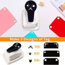 3 In 1 Corner Rounder Heart Lace Paper Hole Punchers Protector Cutter Shapes Portable Suitable For Paper Crafts For Card Making For Scrapbooking For Journaling For Student - Corner Heart Lace Puncher - View 10
