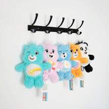 Care Bears 22cm Plush Suction Cup Pendant, Cute Rainbow Bear Plush Doll Keychain, Bag Car Backpack Decoration, Children's Birthday Gift - Multicolor - View 13