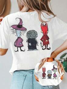 Women T-Shirts - Black - View 1