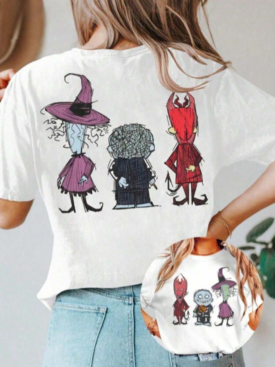 Women T-Shirts - Black - View 1