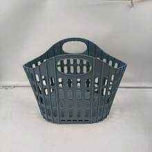 Foldable Large Capacity Laundry Basket With Handle, Can Be Used As Plush Doll Storage, Foldable Laundry Basket, Suitable For Bedroom/Laundry Room, Space-Saving Wall-Mounted Storage Bin - Multicolor - View 7