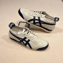 Onitsuka Tiger[SD Arch Version]Putian Pure Original Tiger Sneakers MEXICO SD VIN Casual Shoes For Women - SD炭灰色 - 查看 3