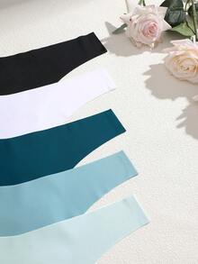 Bộ 5 quần lót lọt khe thoải mái không đường may cho nữ, cạp thấp, gợi cảm - Nhiều màu - Xem 7