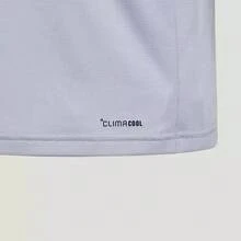 Adidas Summer New TR-ES TEE 3S Men's 3-Stripe Sports Running Crew Neck Short Sleeve T-Shirt - Light Silver - View 9