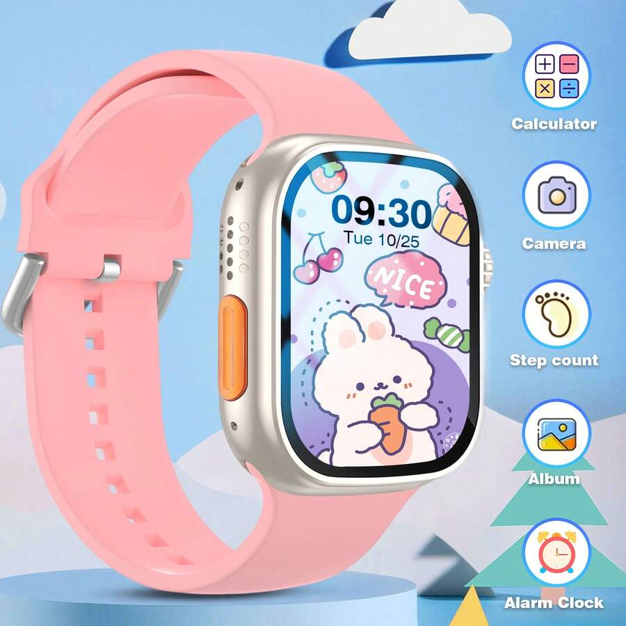 Reloj Inteligente Unisex, Soporta Responder Llamadas, Recordatorios de Mensajes, Control de Música, Cámara Remota, Contador de Pasos, Seguimiento de Calorías, Múltiples Modos Deportivos, Alarma, Notificaciones de Llamadas Telefónicas y Mensajes, 250mAh, Compatible con Android e iOS - Multicolor - Ver 1