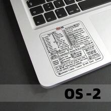 Self-Adhesive Waterproof Transparent Keyboard Shortcut Reference Stickers | Removable Labels For Desktop PC, Windows & - View 15