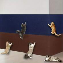 Self-Adhesive Cat Scratch Pad, Cuttable Cat Carpet Mat, Furniture Sofa Corner Indoor Sofa Wall Protection Sticker - 30*100cm - View 9