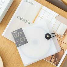 CD 收納盒 12 片裝 CD/DVD 碟片收納夾 硬塑 DVD 碟片收納盒 儲存活頁夾 適用於汽車、居家、辦公室、旅行 - 查看 2