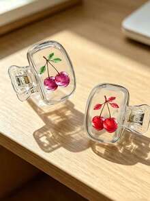 Cherry Pattern Portable Toothbrush Head Protective Cover, Cute Cherry Pattern Storage Box, Reusable Travel Toothbrush Case, Mini Storage Box, Toothbrush Protective Cover Holder, Essential Bathroom Accessory, Featuring Dual Drainage And Ventilation Functions, Suitable For Home, Bathroom, Dorm, Hotel, Office And Travel, Cute Toothbrush Head Storage Box, Ideal Choice For Bathroom Storage, Suitable For Home And Dorm Use, Protect Your Toothbrush Cleanliness, Care For Your Oral Health. - Multicolor - View 10