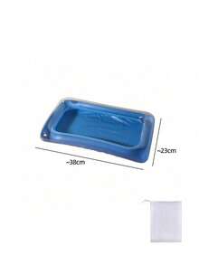 Portable Foldable Swimming Pool Entry Foot Bath Basin Multifunctional Foldable Foot Bath Basin For Women And Men For Home And Outdoor Use Foot Hygiene Care And Beach Pool Foot Cleaning Pool Float Swimming Essential Outdoor Camping Beach - Multicolor - View 6