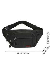 Men Mini Chest Bag Crossbody Sling Bag Lightweight Casual Shoulder Backpack With Front Zipper Pocket For Travel Cycling Sports College Students - Multicolor - View 7