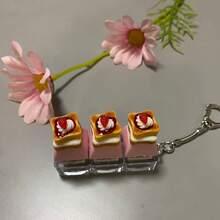 Keyzonic Creative Stress Relief Gadget Strawberry Cake Sticker Multi-Button Keyboard Toy Small Gift - Multicolor - View 21