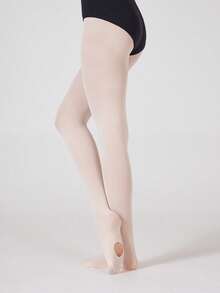 1雙女款成人鏤空舞 tights，舒適 - 彩色 - 查看 8
