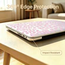 2 pièces Étui rigide mat translucide, toucher métal nu, ultra-fin, anti-traces, anti-collision tout autour, housse de protection pour ordinateur portable compatible avec 13 Neo/13.3 Air/13.3 Pro/13.6Air/14.2 Pro/15Air/16.2Pro - Voir 5