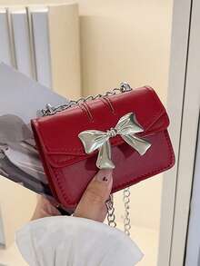 Mini Top Handle Satchel Bag New Small Bag Korean Version Fashion Messenger Bag Internet Fashion Shoulder Handbag Cute Purse Mini Crossbody Bag - 彩色 - 查看 11