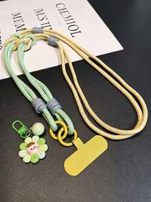 可調節可拆卸戶外長肩帶手機殼，通用款，聚醯胺材質，短肩帶，適合作為母親、家人、朋友的登山禮物，生日、節日手機掛飾手機鏈 - 彩色 - 查看 17