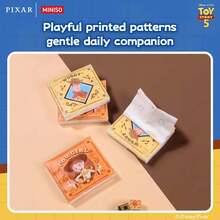 MINISO Disney Toy Story 印花保濕口袋面紙，便攜柔軟面部紙巾，旅行居家辦公日常使用，2款隨機 - random 1 PC - 查看 2