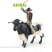 Realistic Spanish Bullfighting Model Statue Ornament, Bullfighting Enthusiast Bookshelf Decor Statue Ornament, Bullfighting Scene Setup Decor Model, Gift - Multicolor - View 18