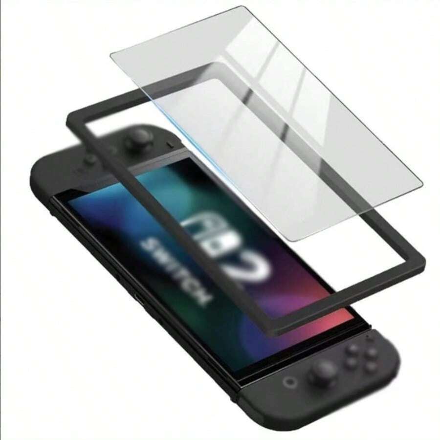 9H 硬度霧面防眩光鋼化玻璃螢幕保護貼,相容於 Ste*M Deck 與 Steam Deck OLED,附定位框架與完整安裝清潔工具組 - 查看 1