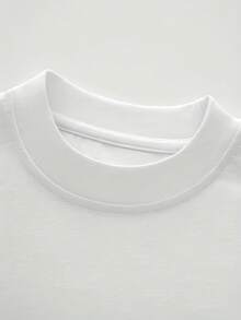 Men's Heavyweight 100% Cotton - 白色 - 查看 6