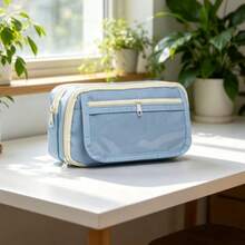 9-Layer Large Capacity Pencil Case For Girls, Good-Looking Flip Pencil Box, Ins Style Stationery Bag For Primary & Junior High School Girls - , - View 2