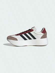 Adidas Spring/Autumn Unisex Vintage Sports Shoes, Thick Sole Classic Casual Athletic Sneakers JR7000 - Jade White/Charcoal Gray/Pink Brown - View 1
