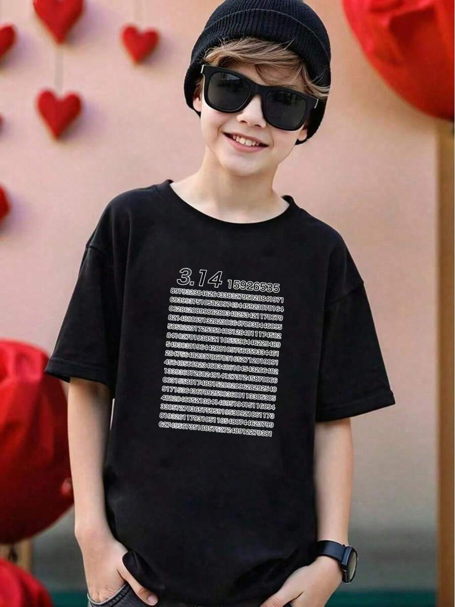 Tween Boys T-Shirts - Black - View 1