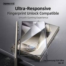 Remax WL-01 Protecteur d'écran en verre trempé haute définition, compatible avec Samsung S24 Ultra/S24FE/S22+/S23+/S21+/S24+/S24/S22/S23/S21, Samsung A71/A03/A34/A35/A55/A15/A24/A25/A03 Core, Redmi K70/K50pro, dureté 9H anti-rayures anti-explosion anti-empreintes, convient pour les trajets quotidiens, le bureau et la protection d'écran de téléphone en extérieur - Multicolore - Voir 4