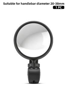 WEST BIKING Bicycle HD Convex Rearview Mirror Wide Field Of View Reliable 360 Degree Free Adjustment Bar End Design Lightweight Road Bike MTB Cycling Rearview Mirror - Black - View 10