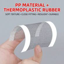 1pc Self-Adhesive Breathable Trimmable Bird Cage Splash Guard Mesh Strip, Anti-Mosquito & Debris Feeding Fence Net, Suitable For Parrots And Pet Birds, Prevents Feather Scattering And Food Splashing, Durable Anti-Spill Cage Home Accessory - View 3