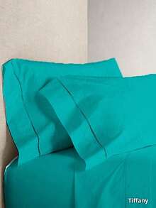 Set Of 6 Pillowcases With 400 Thread Count Hemstitch - FP - 薄荷綠 - 查看 2