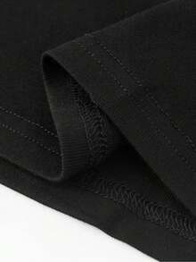 blusa camiseta MEDALHA de São Bento ,Oração Cruz sagrada  blusinha t shirt delicada católica  Jesus igreja casual básica plus size - Preto - Visão 2