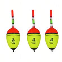 1/3個EVA螢光浮標，適用於釣魚與漂流，輕量化設計，釣魚愛好者必備釣具，適合家庭旅行、騎單車、戶外露營，高浮力泡沫浮標，長尾設計，增強穩定性與控制力 - 彩色 - 查看 23
