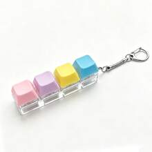 4-In-1 Press & & Learn Keyboard Fidget Toy, 4 Clicker Buttons With Realistic Sounds, Perfect For Car Travel, Classroom - Multicolor - View 8