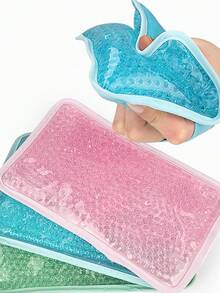 1-2pcs Gel Beads Ice Packs With Straps, Reusable, Dual-Purpose For Hot And Cold Therapy, Versatile Ice Packs Suitable For Knees, Shoulders, Feet, Back, Ankles, Neck, Hips, Elbows, And Other Areas - A - View 4