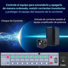 10-Outlet 8-Way Power Sequence Controller With USB - US B Type Plug(110-127V) - View 2
